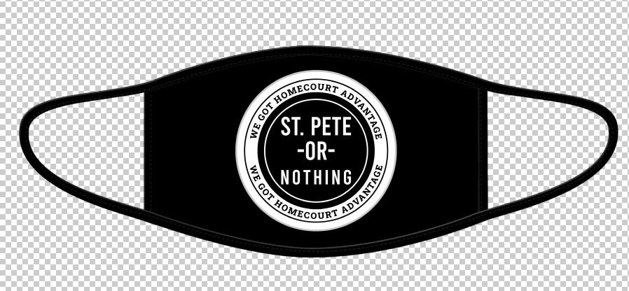 Saint Pete Or Nothing Face Mask